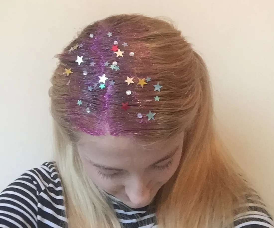 How To Get Glitter Roots To Sparkle Your Way Through The Holidays — PHOTOS