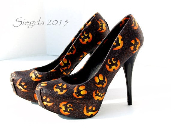 9 Halloween Themed Shoes For Lovers Of All Things Spooky — PHOTOS