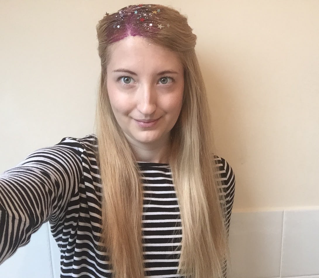 How To Get Glitter Roots To Sparkle Your Way Through The Holidays — PHOTOS