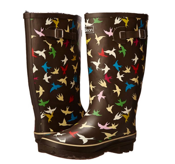 cute rain boots for adults