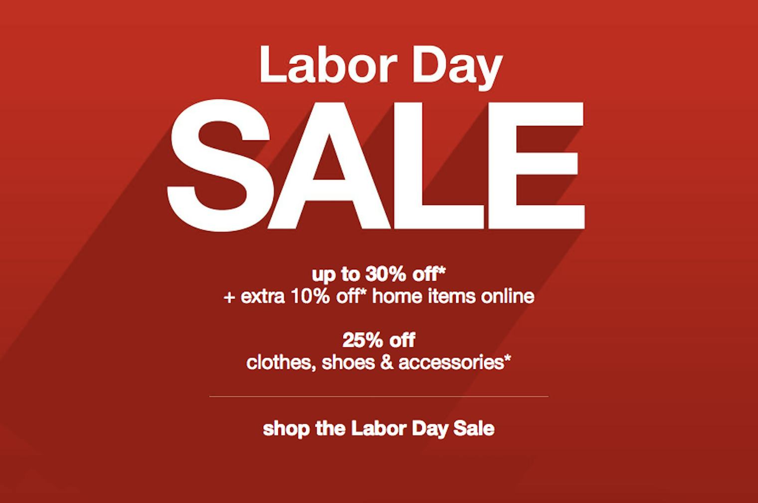 Target Labor Day Sales On Clothes & Shoes Are Too Good To Miss
