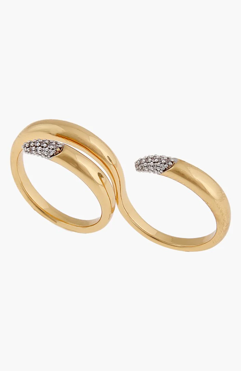 11 Two-Finger Rings To Add Shine To Your Summer Ensembles