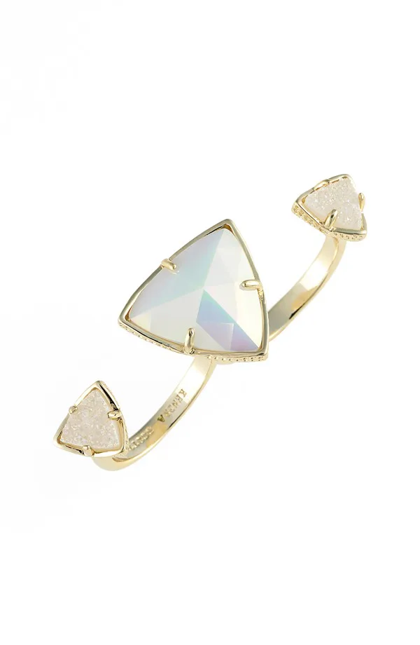 11 Two-Finger Rings To Add Shine To Your Summer Ensembles