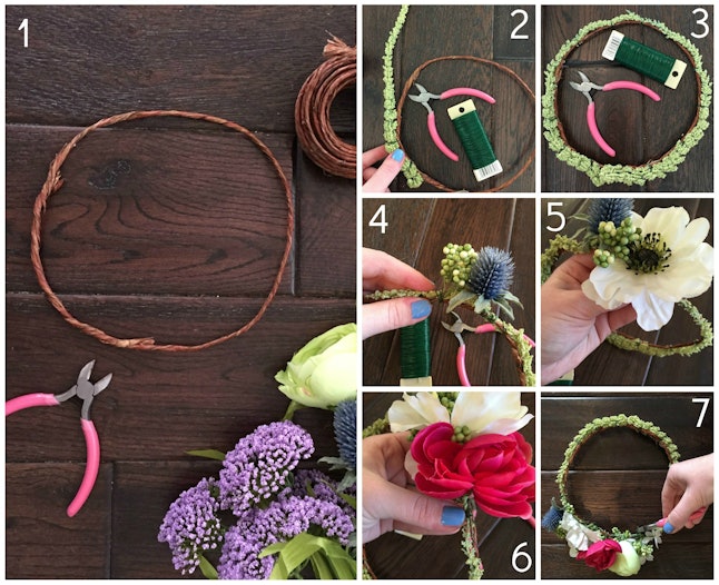 How To Make Flower Crowns In 7 Steps Or Less Because It's Not As