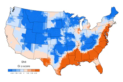 These “Swear Word Maps” By Jack Grieve Show Which States Like Which ...