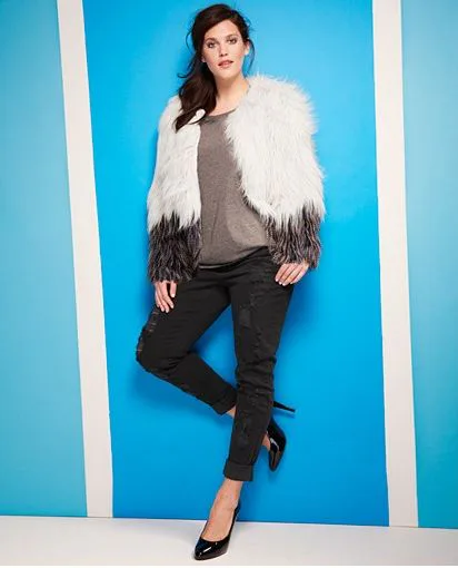 17 Plus Size Faux Fur Coats To Help You Channel Your Inner Cookie Lyon 