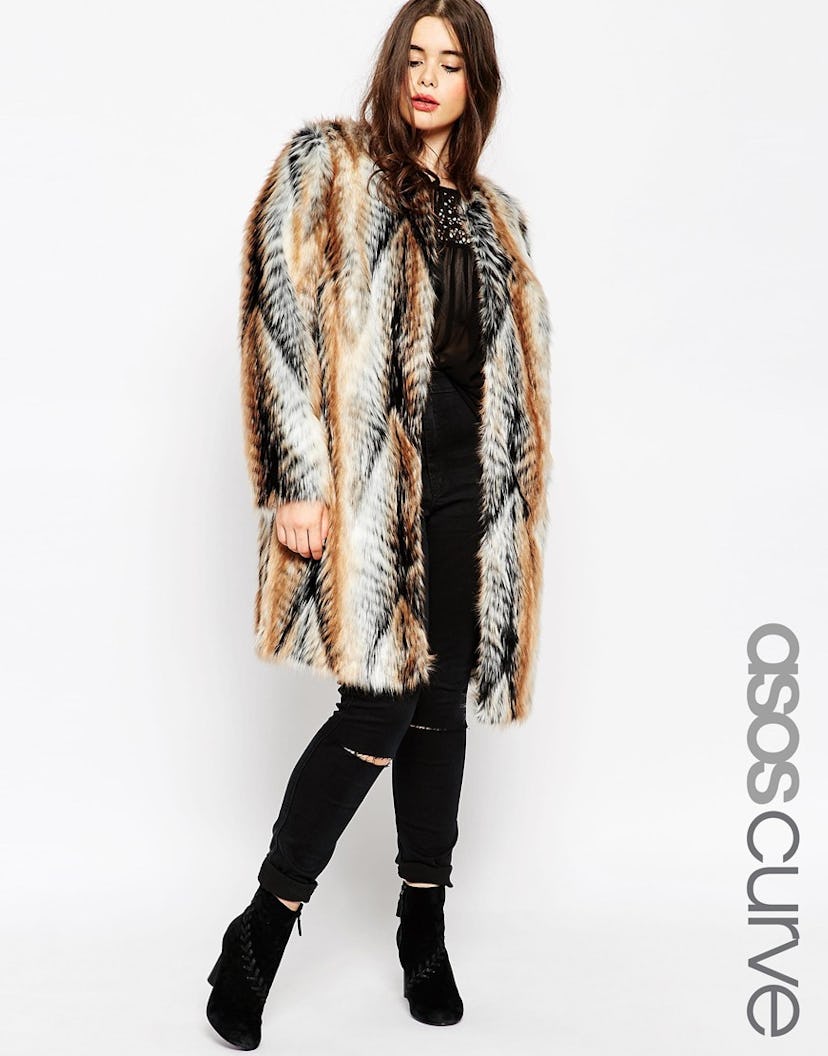 17 Plus Size Faux Fur Coats To Help You Channel Your Inner Cookie Lyon ...