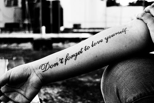 44 Meaningful Quote Tattoos to Memorize Your Special Moments  Hairstyle