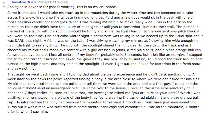 Reddit's Creepiest Stories From People Who Spend A Lot Of Time In ...