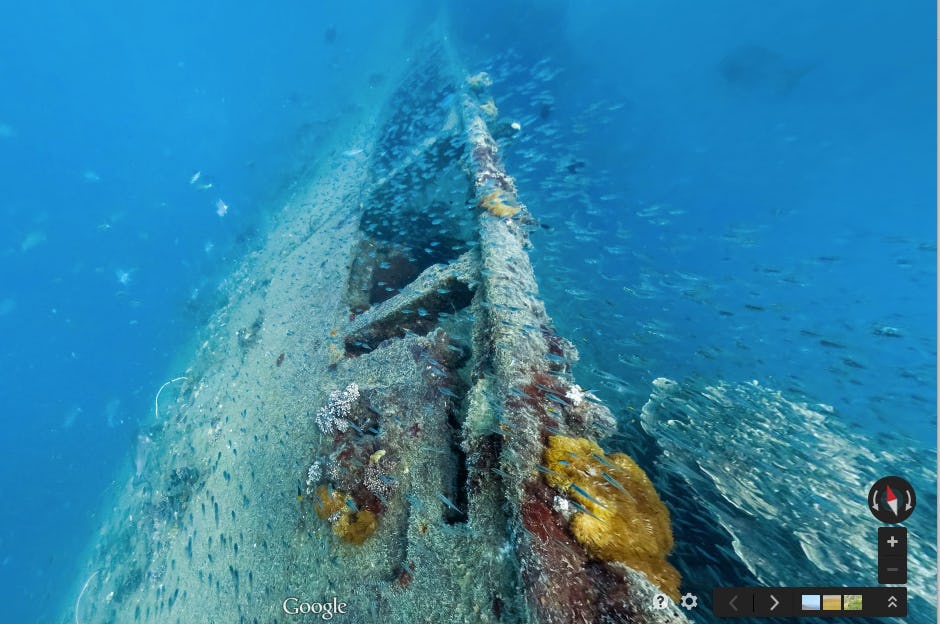 7 Google Maps Underwater Locations That Look So You'll Be