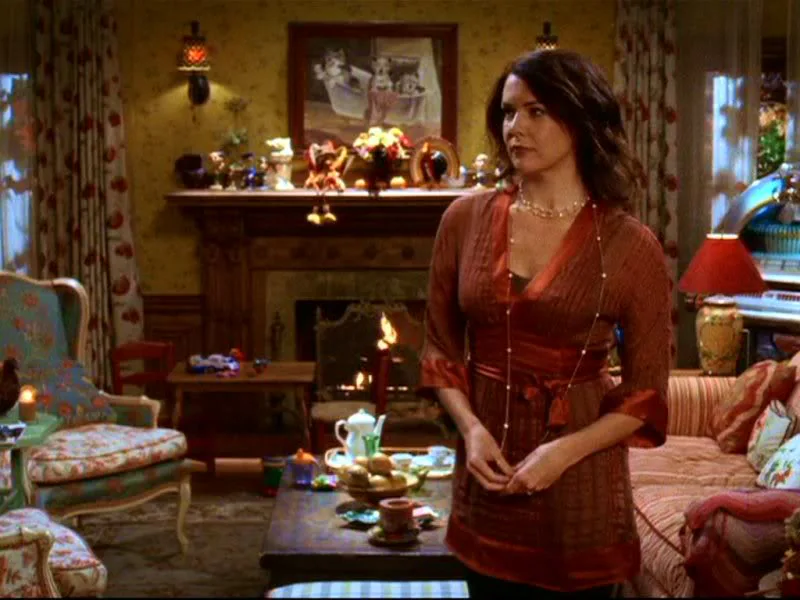 Haut Rare Porté Par Lorelai Gilmore Dans La Série Gilmore Girls - Taille S - Occasion Très Bon état
