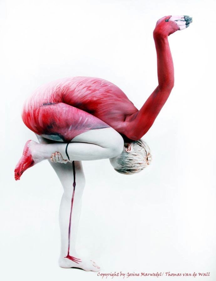 Artist Gesine Marwedel's Body Painting Projects Are Almost Too Awesome