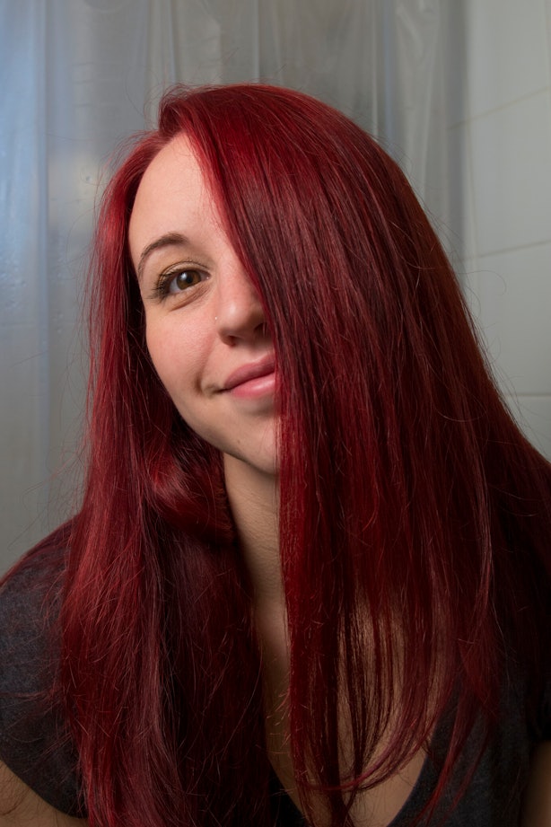 How To Dye Your Brown Hair Red Without Bleach If You're In ...