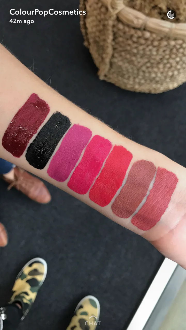 Swatches Of ColourPop's Moment Of Weekness Set Proves That You Need