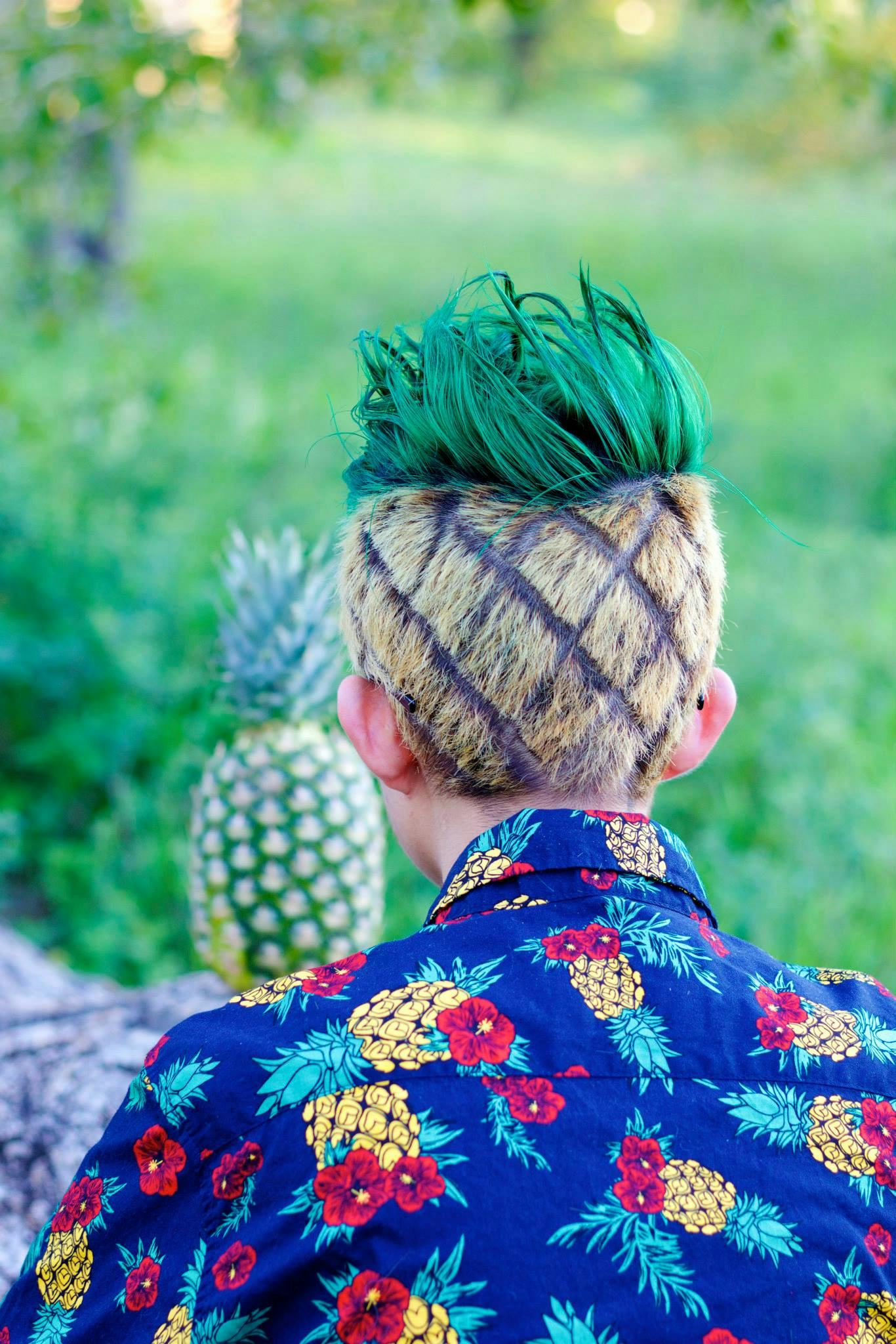 Redditor's Pineapple Inspired Hair Will Make You Rethink Your Boring