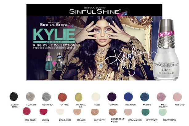 When Is Kylie Jenner's Nail Polish Line With Sinful Colors Coming Out ...