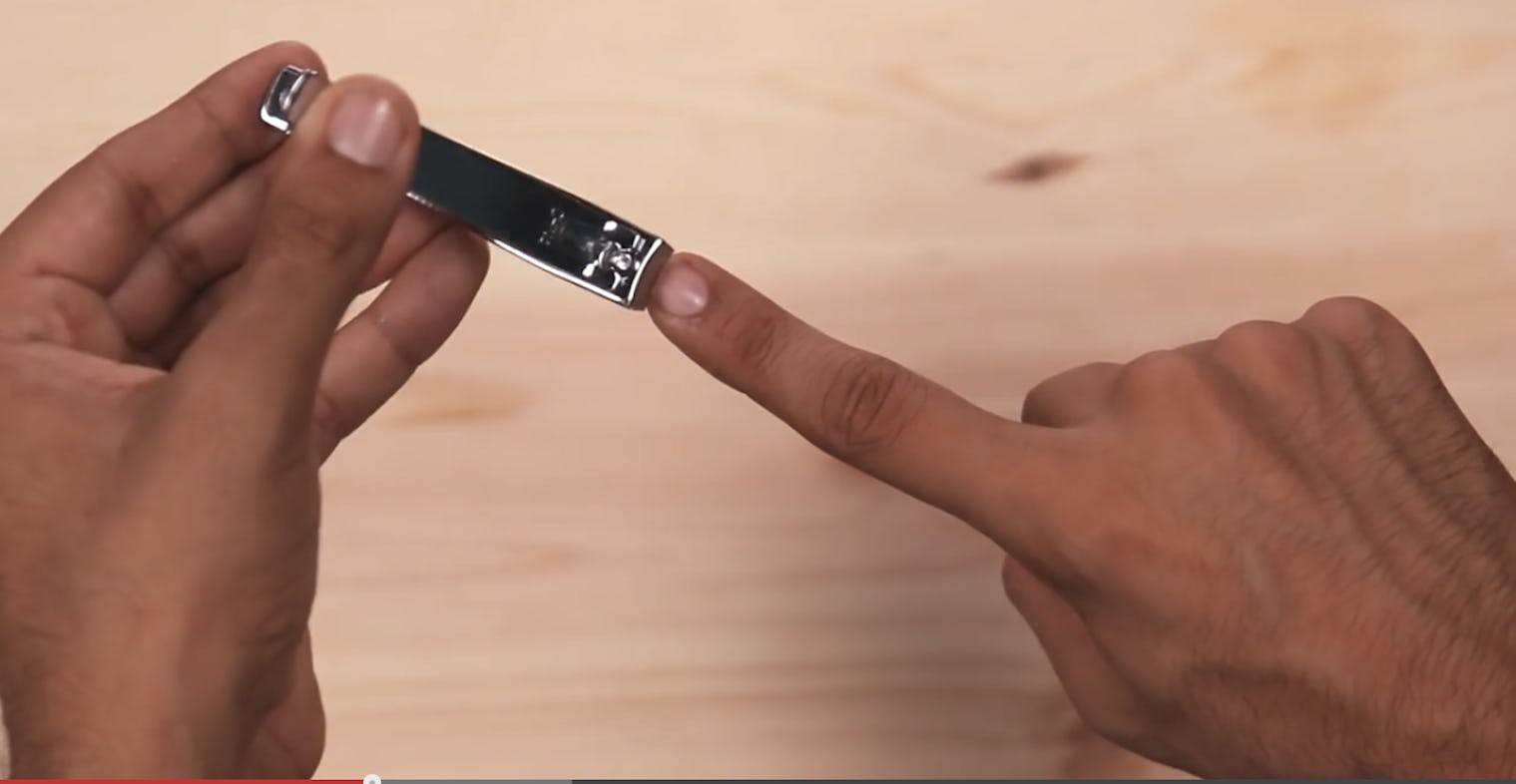 Men Practice Their Fingering Techniques On Fruit — Video