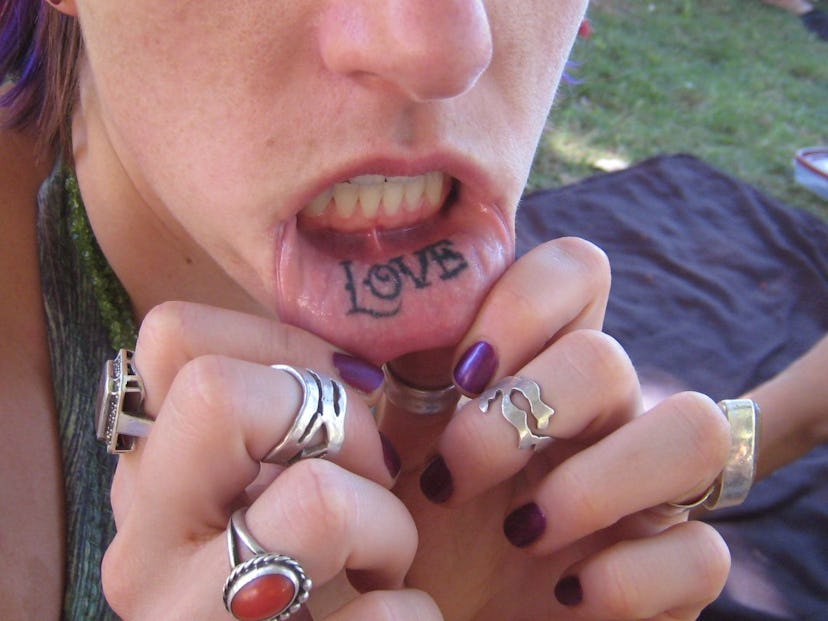 9 Cool Inner Lip Tattoo Ideas That Make For Perfect Temporary And
