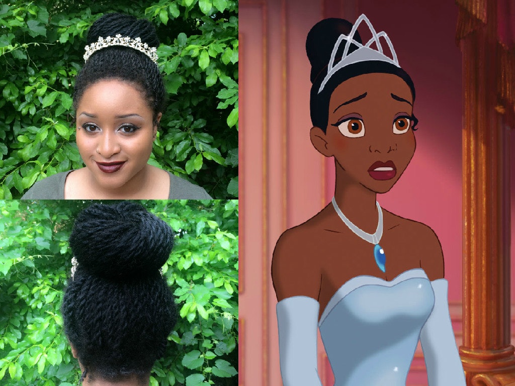 6 Adorable Disney Hairstyles For Natural Hair You Can Do At Home   Afrocenchix