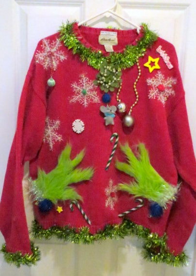 Sweater ugly christmas grinch bad places perfect tacky 12 Places To Buy An Ugly Christmas Sweater That's So Bad It's Perfect