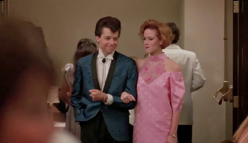 How Molly Ringwald's 'Pretty In Pink' Prom Dress Was Really Made Will Surprise You EXCLUSIVE How Molly Ringwald's 'Pretty In Pink' Prom Dress Was Really Made Will Surprise You EXCLUSIVE
