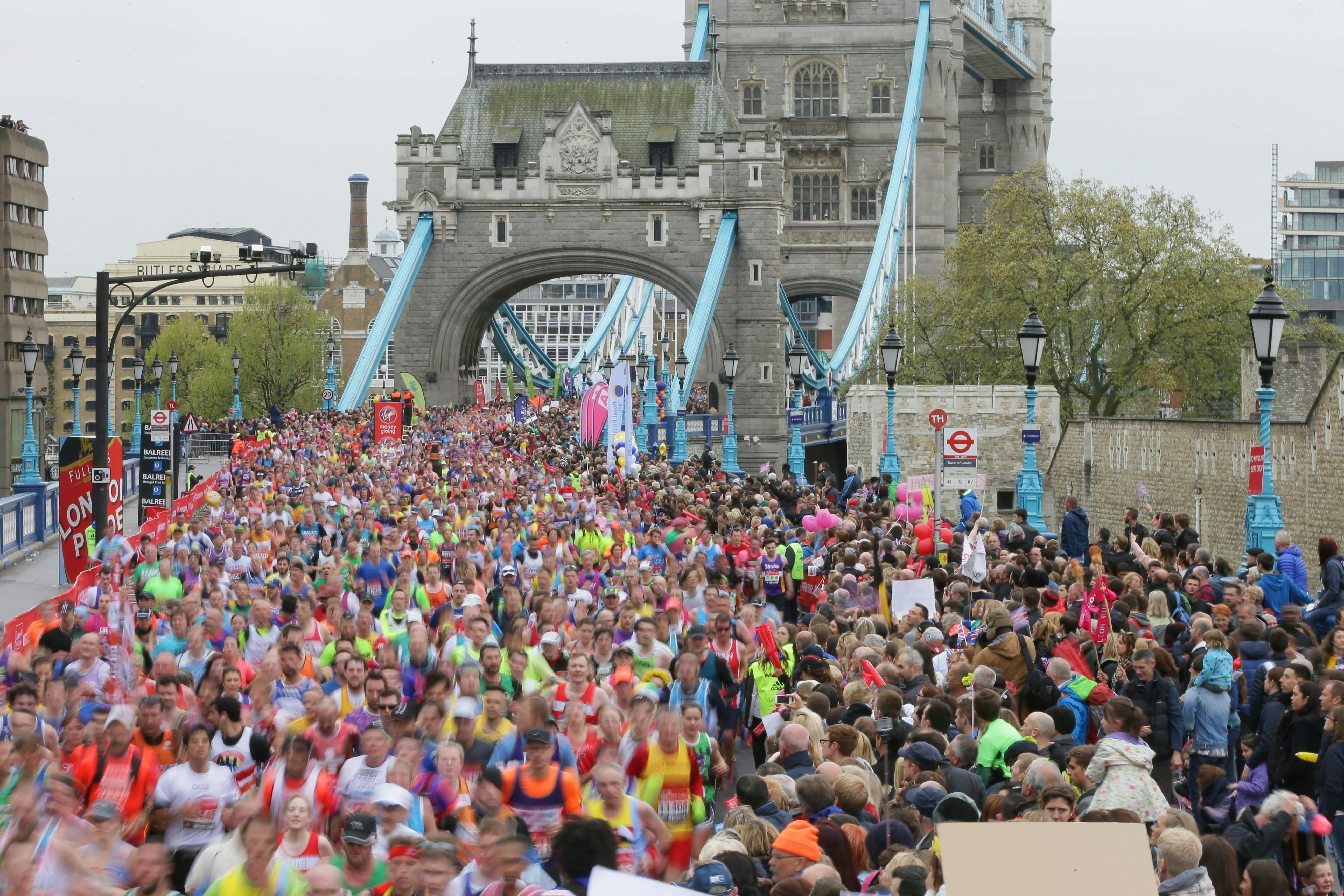 A Woman Ran the London Marathon Bleeding Freely, Without a Tampon
