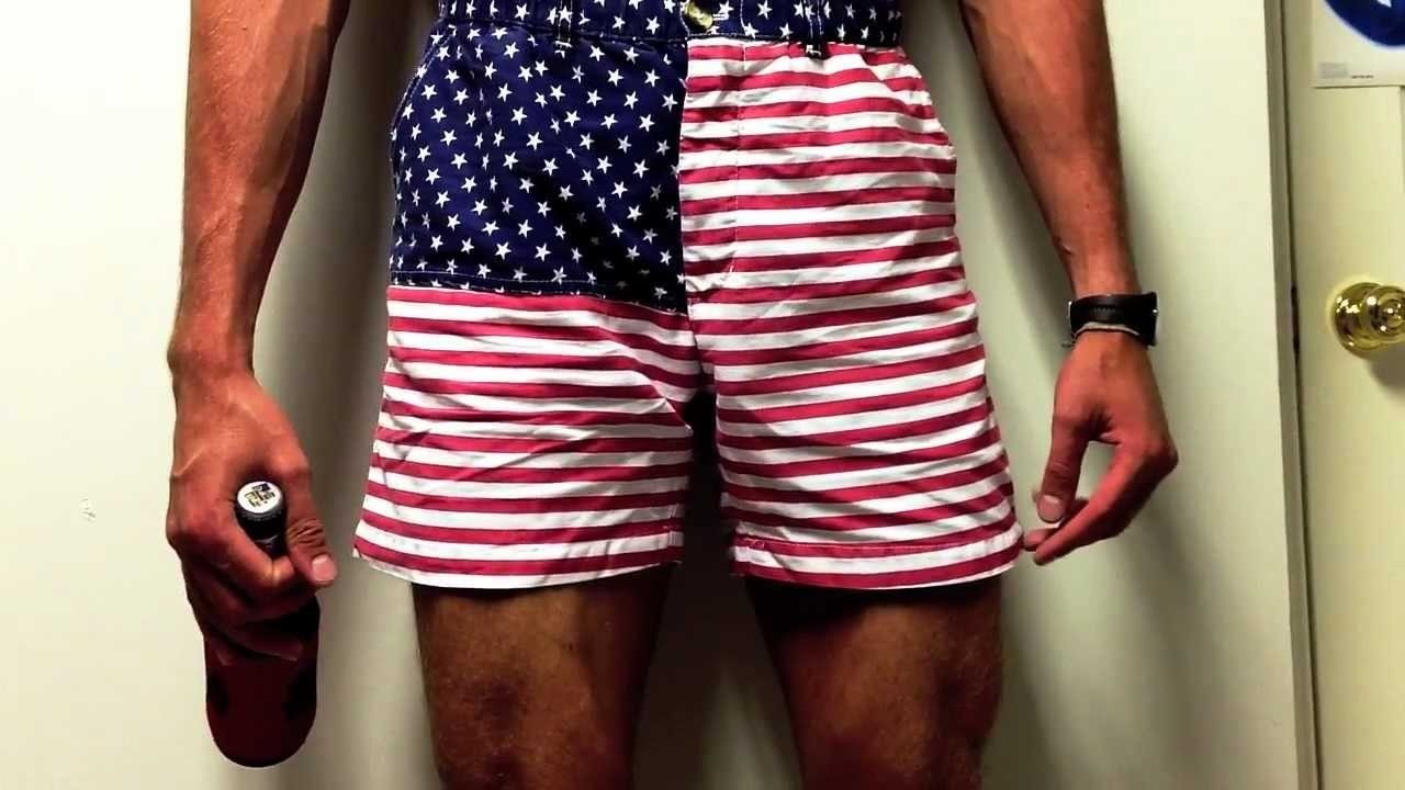 Chubbies flag store shorts