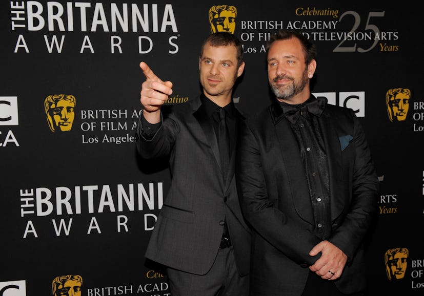 Trey Parker and Matt Stone at the Britannia awards