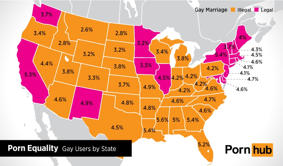Gay Anal Diagram - There's a Very Glaring Trend in the 3 States That Love Gay ...