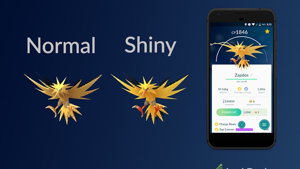 Shiny Zapdos Pokemon Go Did Niantic Accidentally Release This Rare Version Shiny Zapdos Pokemon Go Did Niantic Accidentally Release This Rare Version