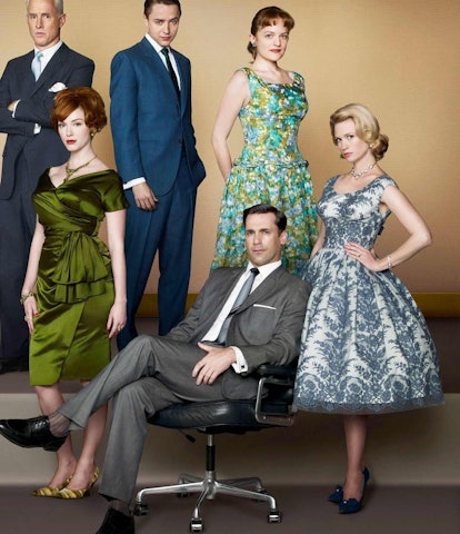 Cast of the show Mad Men