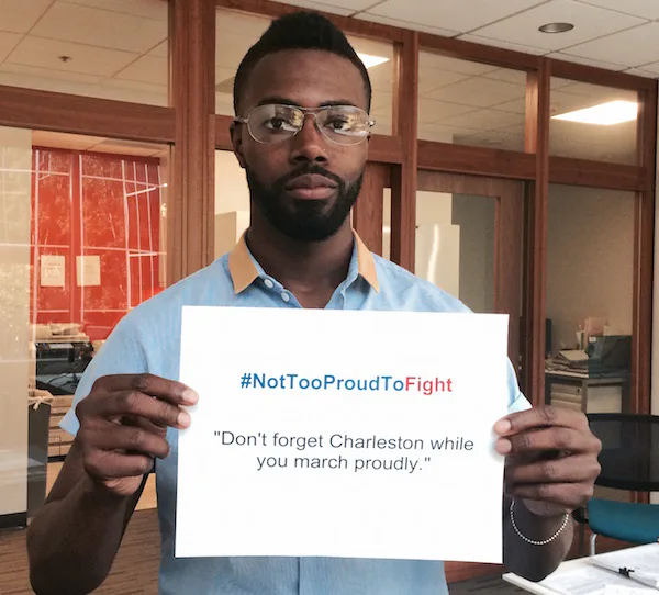 17 Photos Reveal Why LGBTQ People of Color of Are #NotTooProudToFight ...