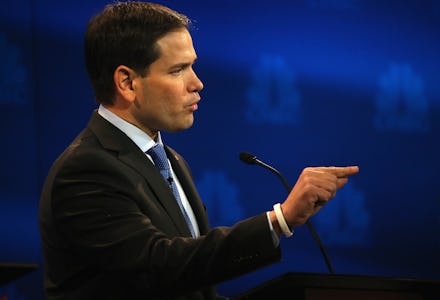 Marco Rubio talking about how the Benghazi Committee "Exposed" Hillary Clinton