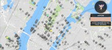 A map showing big spawn location changes in 'Pokémon Go' Nest migration 14: Gen 2 update