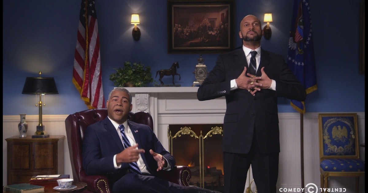 Key and Peele’s Obama and Luther crash ‘The Daily Show’ for farewell ...