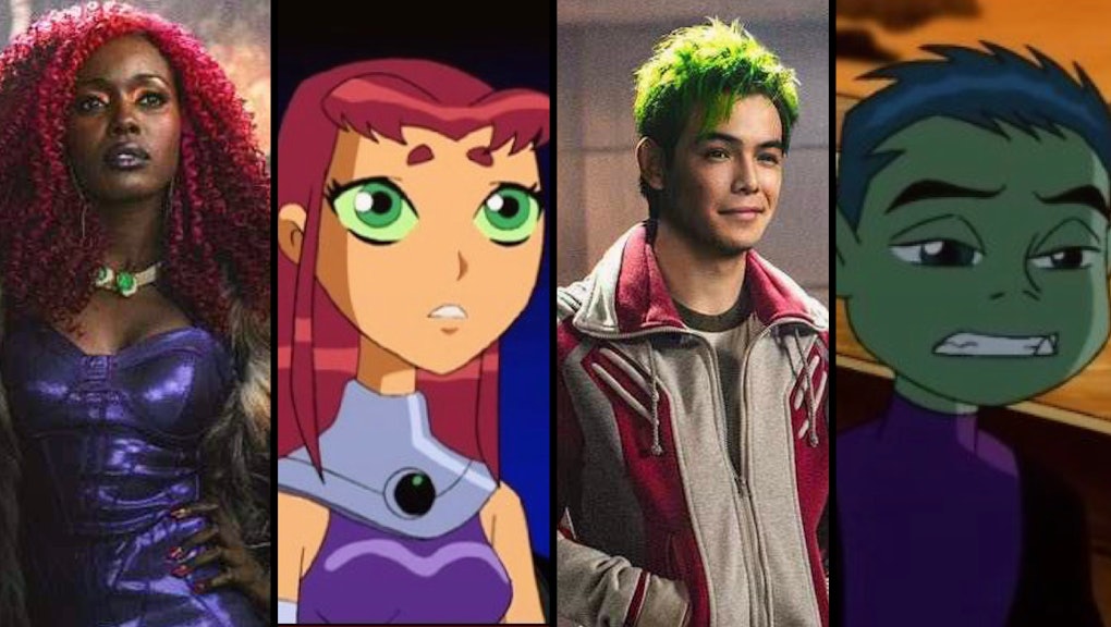 On Titans People Of Color Play Orange And Green Characters Of