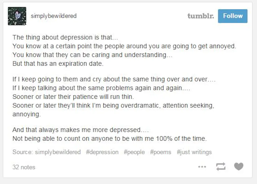 Depression Tumblr Posts 9 Times Tumblr Told the Truth About Depression
