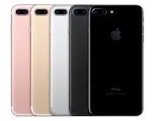  Apple's iPhone 7 Plus in pink, gold, silver and black