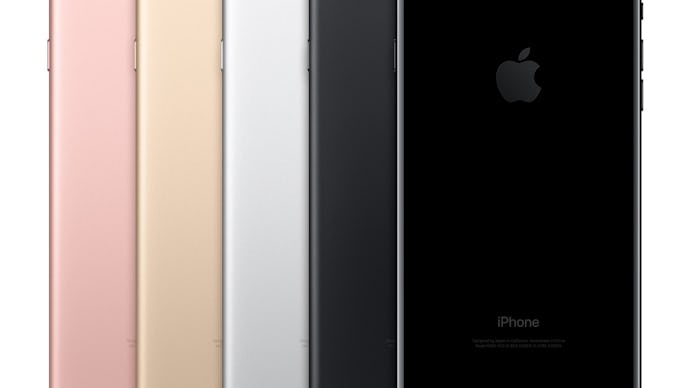  Apple's iPhone 7 Plus in pink, gold, silver and black