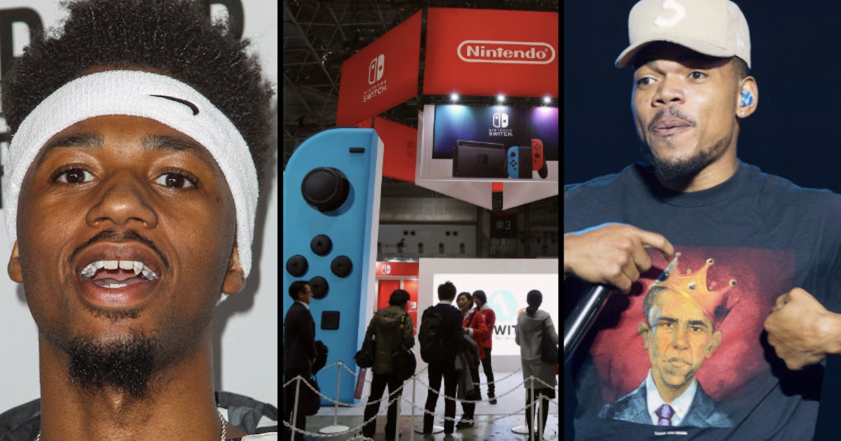 All your favorite rappers are obsessed with the Nintendo Switch