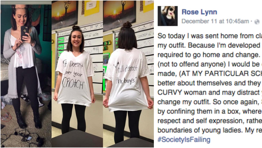Yet Another High School Girl Is Calling Out The School Dress Code Double Standard