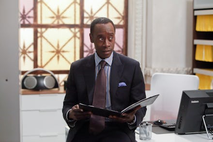 Don Cheadle as Marty Kaan in Showtime's House of Lies