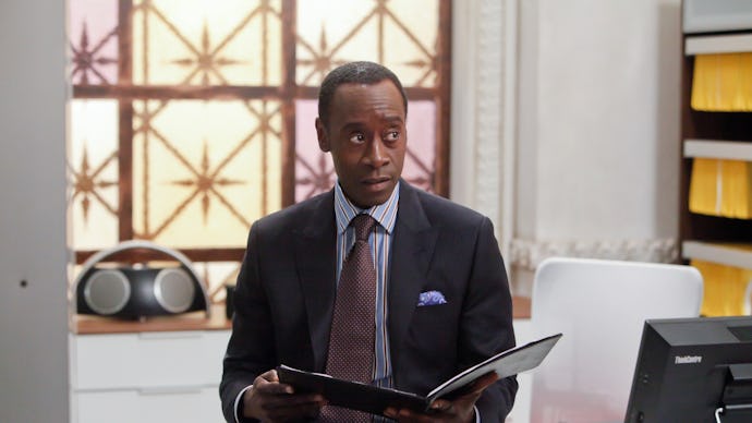Don Cheadle as Marty Kaan in Showtime's House of Lies