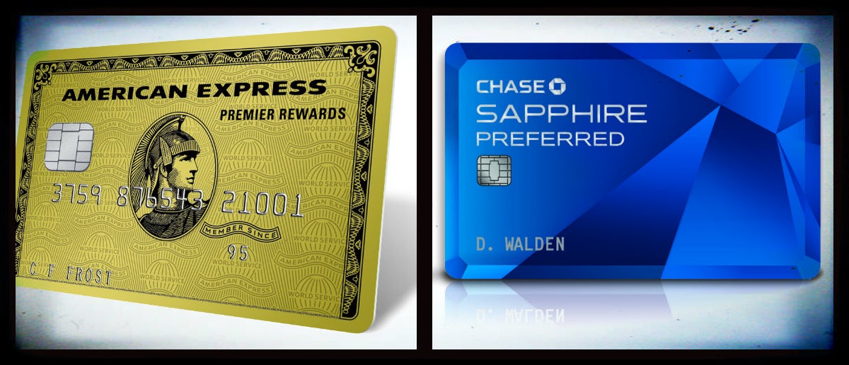 Chase Sapphire Preferred Vs. American Express Premier Rewards Gold ...