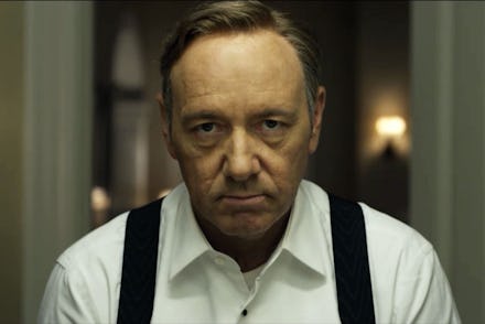 Kevin Spacey in House of Cards, one of President Obama's favorite shows of 2013