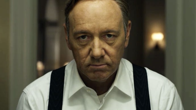 Kevin Spacey in House of Cards, one of President Obama's favorite shows of 2013