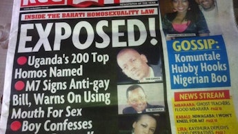 The cover of Red Pepper about how LGBT activists accidentally helped pass Uganda's anti-gay laws