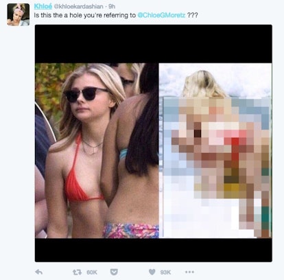 Chloe Grace Moretz Porn Captions - KhloÃ© Kardashian Tried to Slut-Shame ChloÃ« Grace Moretz and It Backfired  Horribly