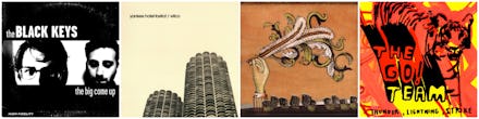 Four covers of album that made these two years the defining era for indie rock
