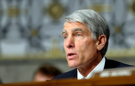 Mark Udall giving a speech